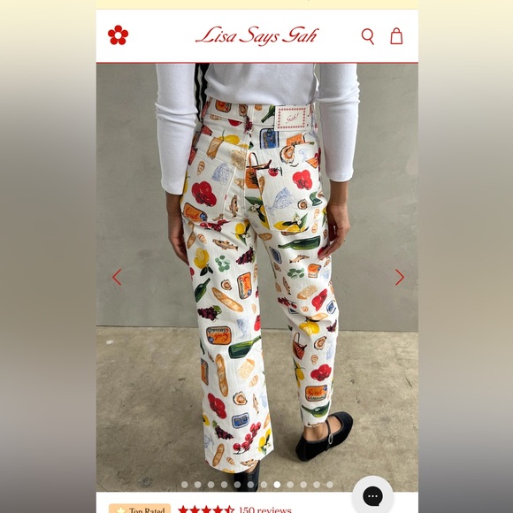 Lisa Says Gah Robyn Jean in Black Daisy - Picture 8 of 8